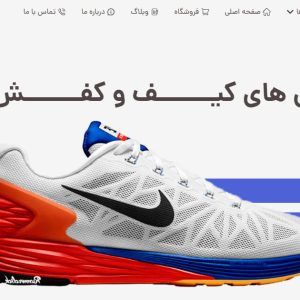 پکیج طراحی سایت کفش